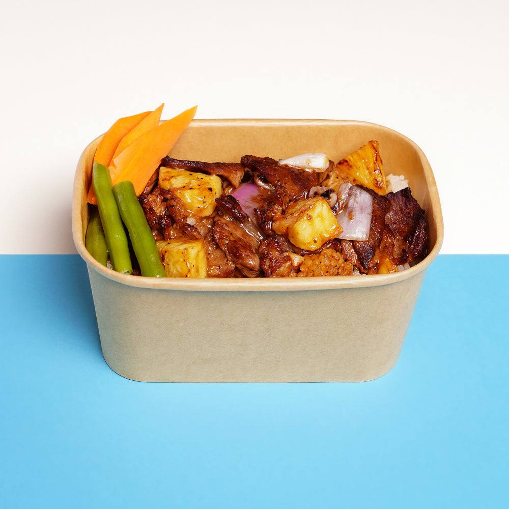 菠蘿黑椒牛肉飯