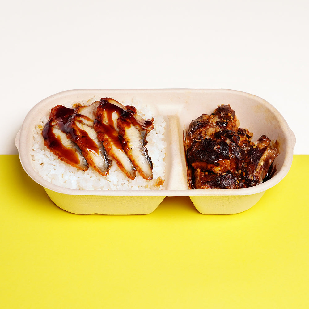 名古屋鰻魚拼豬軟骨飯
