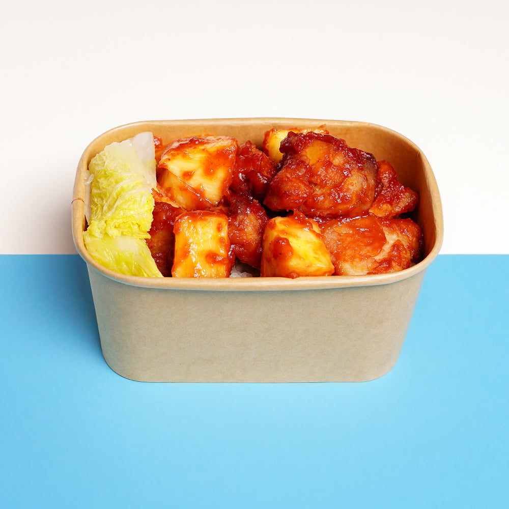 菠蘿咕嚕雞球飯
