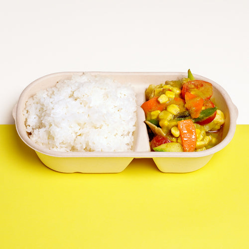 青咖喱雜菜飯